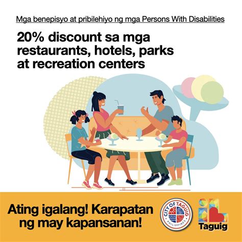 taguig pwd benefits|Taguig .